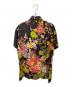 Jean Paul Gaultier FEMME (ジャンポールゴルチェフェム) 花柄シャツ ブラック×ピンク サイズ:40：27000円