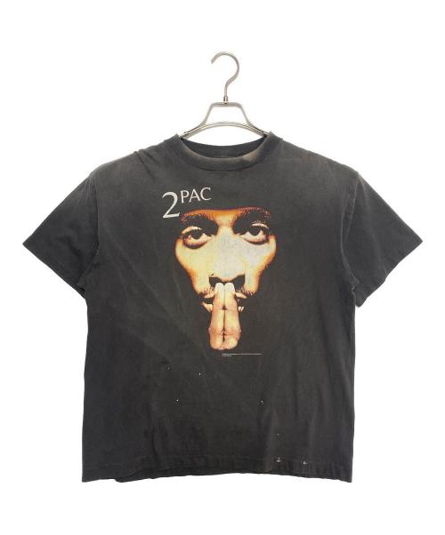 SAINT MICHAEL（セントマイケル）SAINT MICHAEL (セントマイケル) 2PAC 2PC SS TEE ブラック サイズ:Sの古着・服飾アイテム