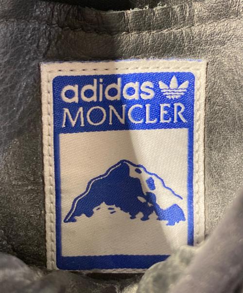 MONCLER（モンクレール）MONCLER (モンクレール) adidas (アディダス) ローカットスニーカー ブラック×ホワイト サイズ:27の古着・服飾アイテム
