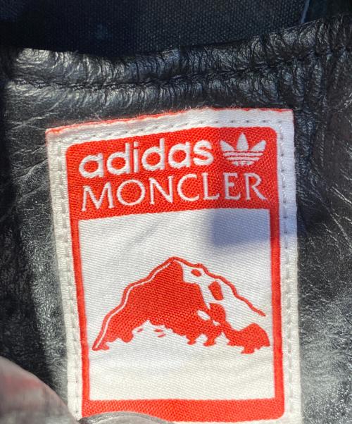 MONCLER（モンクレール）MONCLER (モンクレール) adidas (アディダス) ローカットスニーカー ブラック×ホワイト サイズ:27の古着・服飾アイテム