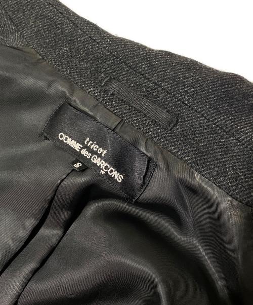 tricot COMME des GARCONS（トリココムデギャルソン）tricot COMME des GARCONS (トリココムデギャルソン) Pコート グレー サイズ:Sの古着・服飾アイテム
