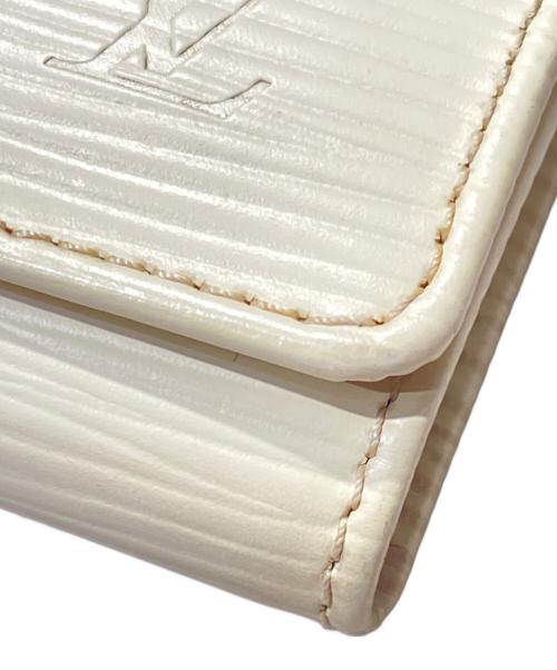 LOUIS VUITTON（ルイ ヴィトン）LOUIS VUITTON (ルイ ヴィトン) ミュルティクレ4/キーケース ホワイトの古着・服飾アイテム