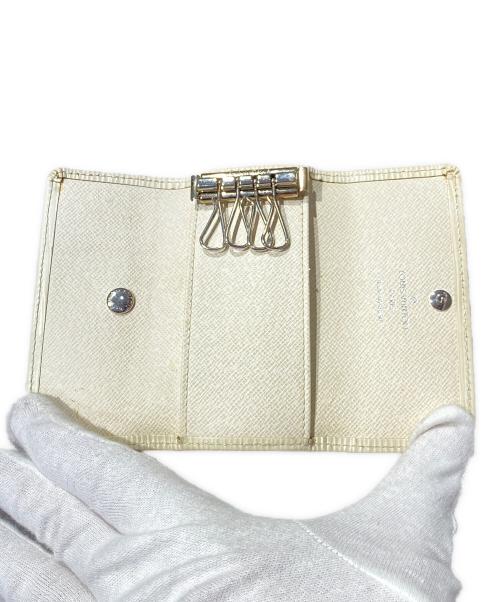 LOUIS VUITTON（ルイ ヴィトン）LOUIS VUITTON (ルイ ヴィトン) ミュルティクレ4/キーケース ホワイトの古着・服飾アイテム