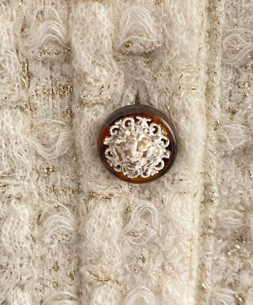 CHANEL（シャネル）CHANEL (シャネル) ラメニットワンピース ベージュ サイズ:34の古着・服飾アイテム