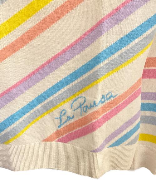 CHANEL（シャネル）CHANEL (シャネル) ラパウザニット マルチカラー サイズ:34の古着・服飾アイテム