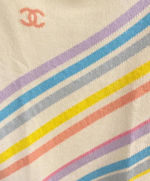 CHANEL（シャネル）CHANEL (シャネル) ラパウザニット マルチカラー サイズ:34の古着・服飾アイテム