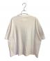 JIL SANDER (ジルサンダー) オーバーサイズロゴTシャツ ホワイト サイズ:S：30000円