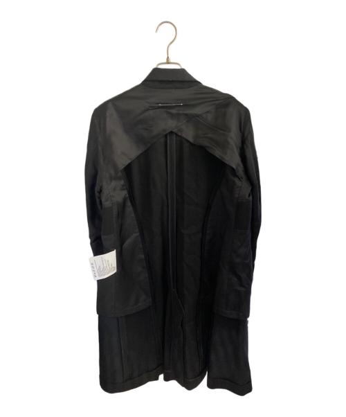 MM6 Maison Margiela（エムエムシックスメゾンマルジェラ）MM6 Maison Margiela (エムエムシックスメゾンマルジェラ) リバーシブルロングジャケット ブラック サイズ:44の古着・服飾アイテム