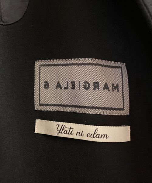 MM6 Maison Margiela（エムエムシックスメゾンマルジェラ）MM6 Maison Margiela (エムエムシックスメゾンマルジェラ) リバーシブルロングジャケット ブラック サイズ:44の古着・服飾アイテム