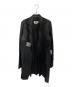 MM6 Maison Margiela（エムエムシックスメゾンマルジェラ）の古着「リバーシブルロングジャケット」｜ブラック