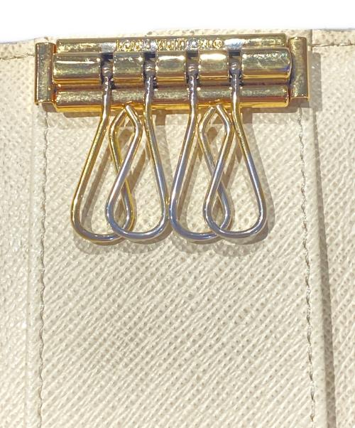 LOUIS VUITTON（ルイ ヴィトン）LOUIS VUITTON (ルイ ヴィトン) ミュルティクレ4 ダミエ・アズール ホワイトの古着・服飾アイテム