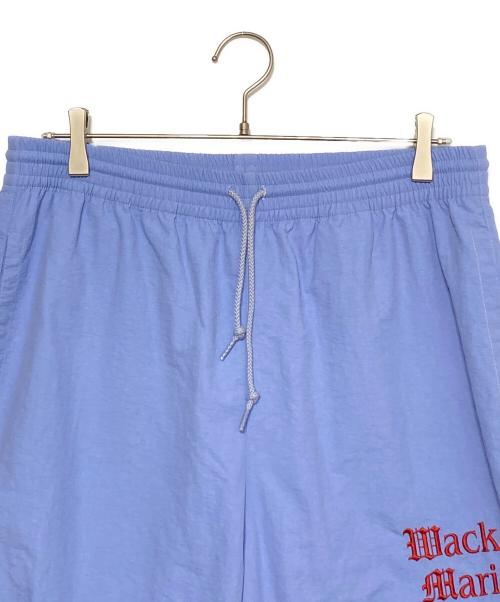WACKO MARIA（ワコマリア）WACKO MARIA (ワコマリア) ロゴデザイントラックパンツ スカイブルー サイズ:Lの古着・服飾アイテム