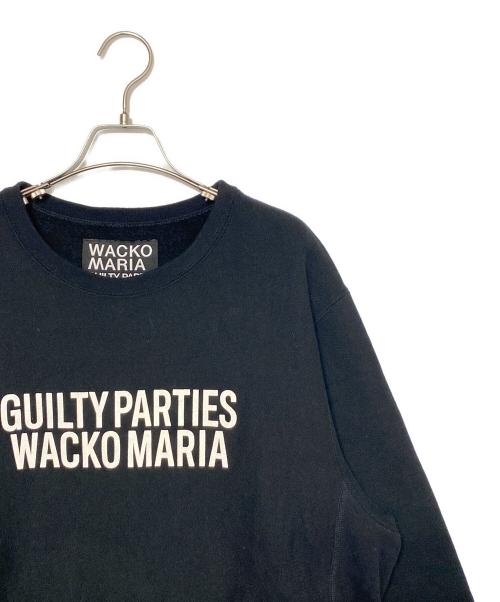 WACKO MARIA（ワコマリア）WACKO MARIA (ワコマリア) HEAVY WEIGHT CREW NECK SWEAT ブラック サイズ:XLの古着・服飾アイテム