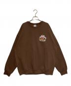 WACKO MARIA×CHEECH&CHONGワコマリア×チーチ＆チョン）の古着「STILL SMOKIN NECK SWEAT」｜ブラウン