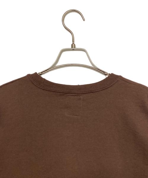 WACKO MARIA（ワコマリア）WACKO MARIA (ワコマリア) CHEECH&CHONG (チーチ＆チョン) STILL SMOKIN NECK SWEAT ブラウン サイズ:2XLの古着・服飾アイテム