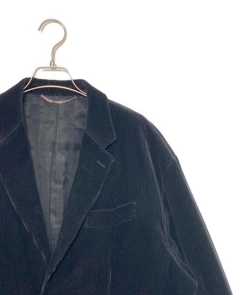 WACKO MARIA（ワコマリア）WACKO MARIA (ワコマリア) CORDUROY UNCONSTRUCTED JACKET ブラック サイズ:Lの古着・服飾アイテム