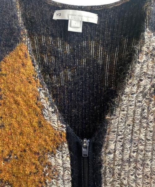 Y-3（ワイスリー）Y-3 (ワイスリー) ニットカーディガン ネイビー サイズ:Sの古着・服飾アイテム