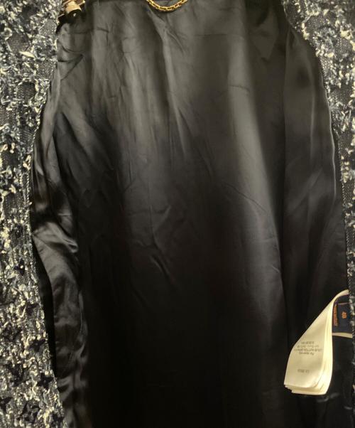 LOUIS VUITTON（ルイ ヴィトン）LOUIS VUITTON (ルイ ヴィトン) 25AW フロックド モノグラム デニムブルゾン ネイビー サイズ:48の古着・服飾アイテム