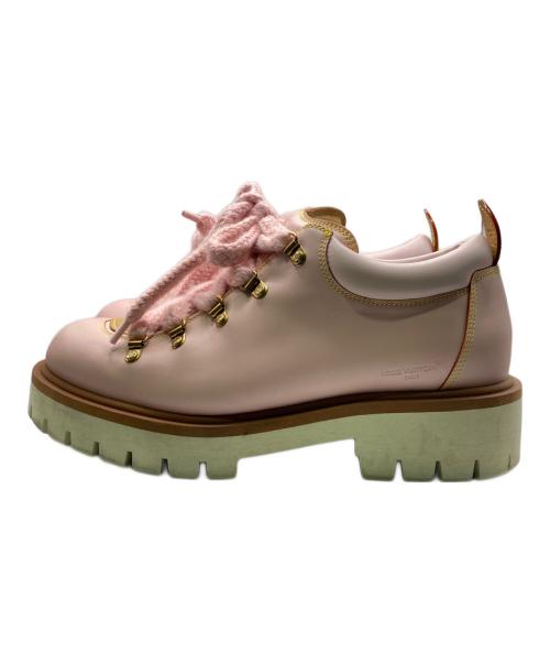 LOUIS VUITTON（ルイ ヴィトン）LOUIS VUITTON (ルイ ヴィトン) LV リミックスダービー ピンク サイズ:81/2の古着・服飾アイテム