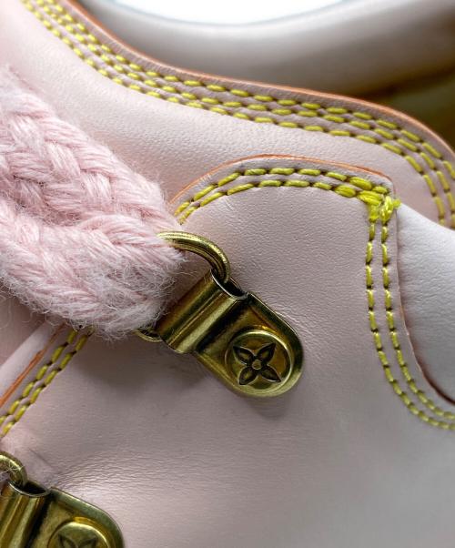 LOUIS VUITTON（ルイ ヴィトン）LOUIS VUITTON (ルイ ヴィトン) LV リミックスダービー ピンク サイズ:81/2の古着・服飾アイテム