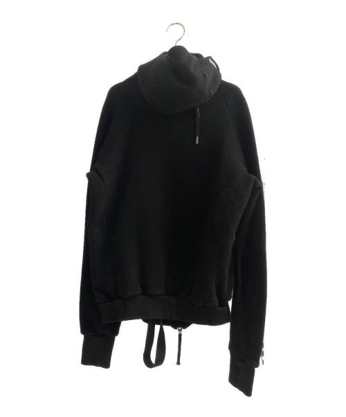 BORIS BIDJAN SABERI（ボリスビジャンサベリ）BORIS BIDJAN SABERI (ボリスビジャンサベリ) 16AW ニットパーカー ブラック サイズ:Mの古着・服飾アイテム