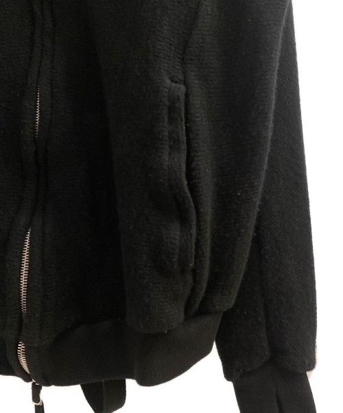 BORIS BIDJAN SABERI（ボリスビジャンサベリ）BORIS BIDJAN SABERI (ボリスビジャンサベリ) 16AW ニットパーカー ブラック サイズ:Mの古着・服飾アイテム