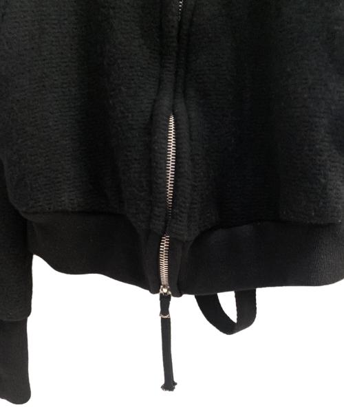 BORIS BIDJAN SABERI（ボリスビジャンサベリ）BORIS BIDJAN SABERI (ボリスビジャンサベリ) 16AW ニットパーカー ブラック サイズ:Mの古着・服飾アイテム