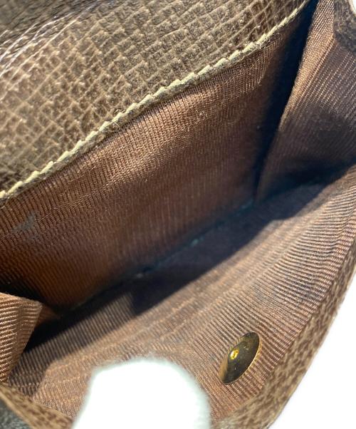 GUCCI（グッチ）GUCCI (グッチ) GGスプリーム二つ折り財布 ベージュの古着・服飾アイテム