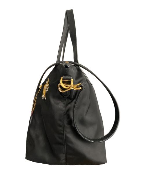 PRADA（プラダ）PRADA (プラダ) ロボットナイロンバッグ ブラックの古着・服飾アイテム