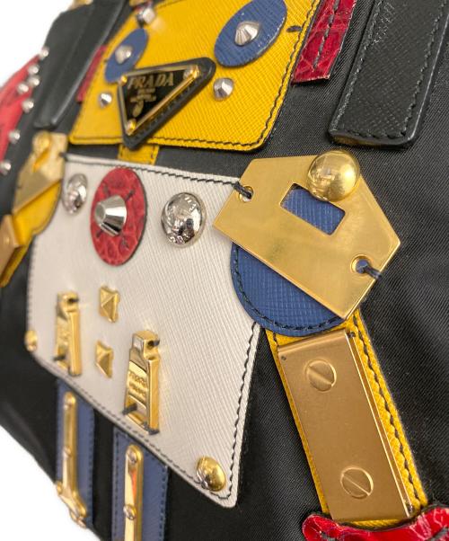 PRADA（プラダ）PRADA (プラダ) ロボットナイロンバッグ ブラックの古着・服飾アイテム