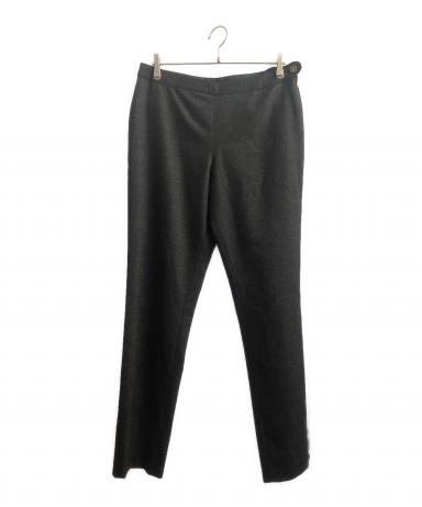 中古・古着通販】CHANEL (シャネル) ウールパンツ グレー サイズ:42