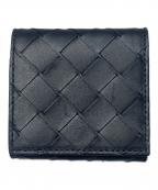 BOTTEGA VENETAボッテガベネタ）の古着「イントレチャートコインケース」｜ブラック