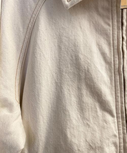 Christian Dior（クリスチャン ディオール）Christian Dior (クリスチャン ディオール) Denim Tears (デニムティアーズ) 23AW コットン デニムジャケット アイボリー サイズ:48の古着・服飾アイテム