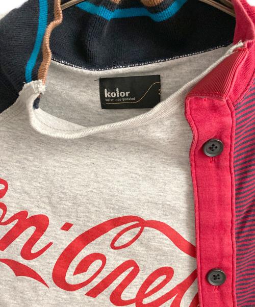 KOLOR（カラー）KOLOR (カラー) Tシャツ グレー サイズ:3の古着・服飾アイテム