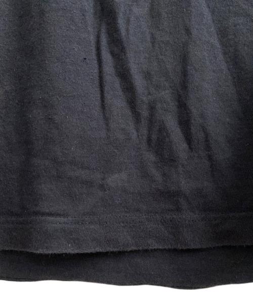 Saint Laurent Paris（サンローランパリ）Saint Laurent Paris (サンローランパリ) ロゴ リバースTシャツ ネイビー サイズ:Sの古着・服飾アイテム