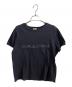 Saint Laurent Paris（サンローランパリ）の古着「ロゴ リバースTシャツ」｜ネイビー