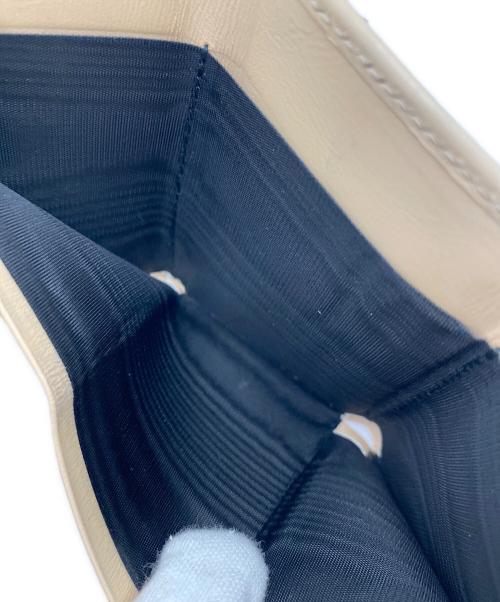 JIL SANDER（ジルサンダー）JIL SANDER (ジルサンダー) 三つ折り財布 ベージュの古着・服飾アイテム