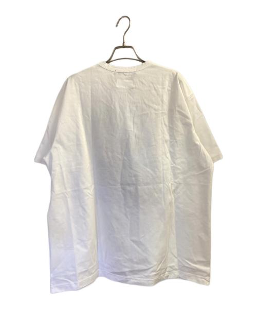 JUNYA WATANABE MAN（ジュンヤワタナベマン）JUNYA WATANABE MAN (ジュンヤワタナベマン) プリントTシャツ ホワイト サイズ:Lの古着・服飾アイテム