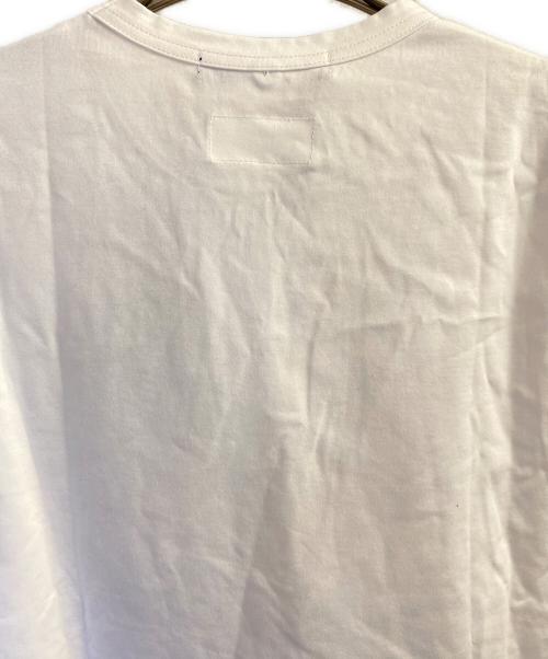 JUNYA WATANABE MAN（ジュンヤワタナベマン）JUNYA WATANABE MAN (ジュンヤワタナベマン) プリントTシャツ ホワイト サイズ:Lの古着・服飾アイテム