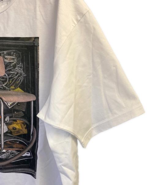 JUNYA WATANABE MAN（ジュンヤワタナベマン）JUNYA WATANABE MAN (ジュンヤワタナベマン) プリントTシャツ ホワイト サイズ:Lの古着・服飾アイテム