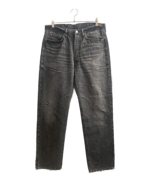 JUNYA WATANABE MAN（ジュンヤワタナベマン）JUNYA WATANABE MAN (ジュンヤワタナベマン) New Manual (ニュー・マニュアル) 25AW Wネームデニムパンツ ブラック サイズ:XLの古着・服飾アイテム