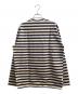 JUNYA WATANABE MAN (ジュンヤワタナベマン) 25AW ボーダーTシャツ ホワイト サイズ:M：18000円