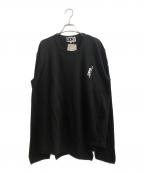 CDGシーディージー）の古着「ロゴＴシャツ」｜ブラック