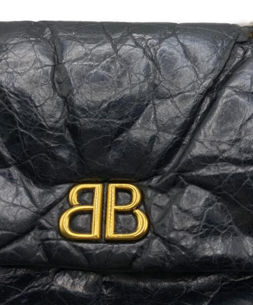 BALENCIAGA（バレンシアガ）BALENCIAGA (バレンシアガ) モナコスモールチェーンショルダーバッグスモール ブラックの古着・服飾アイテム