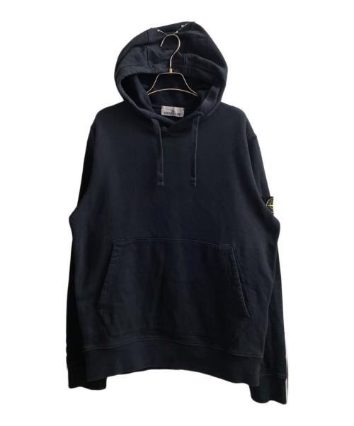 STONE ISLAND（ストーンアイランド）STONE ISLAND (ストーンアイランド) ワッペンロゴパーカー ネイビー サイズ:Lの古着・服飾アイテム