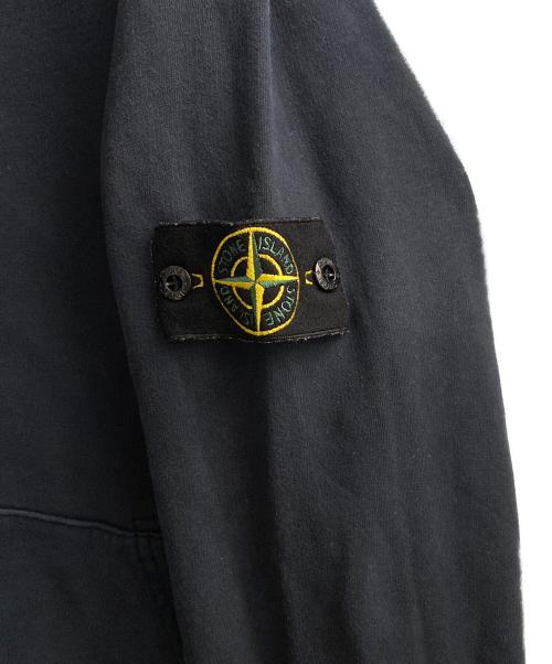 STONE ISLAND（ストーンアイランド）STONE ISLAND (ストーンアイランド) ワッペンロゴパーカー ネイビー サイズ:Lの古着・服飾アイテム