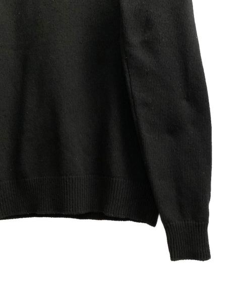 STONE ISLAND（ストーンアイランド）STONE ISLAND (ストーンアイランド) 7GGロゴパッチクルーネックニット ブラック サイズ:Sの古着・服飾アイテム