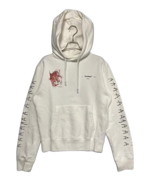 OFFWHITE（オフホワイト）OFFWHITE (オフホワイト) バスキアパーカー ホワイト サイズ:XSの古着・服飾アイテム