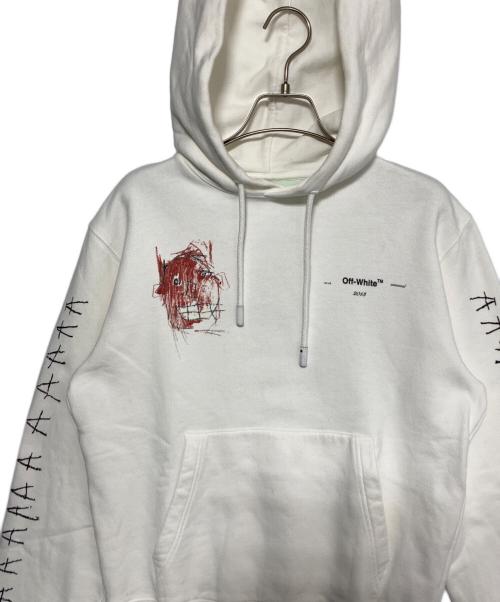 OFFWHITE（オフホワイト）OFFWHITE (オフホワイト) バスキアパーカー ホワイト サイズ:XSの古着・服飾アイテム