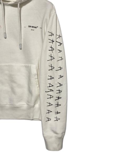 OFFWHITE（オフホワイト）OFFWHITE (オフホワイト) バスキアパーカー ホワイト サイズ:XSの古着・服飾アイテム